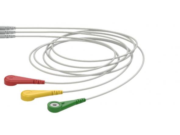 Cable ECG completo snap 3 leads Nihon Kohden [1]