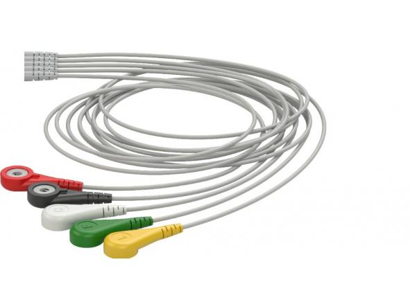 Cable ECG completo snap 5 leads Nihon Kohden [1]
