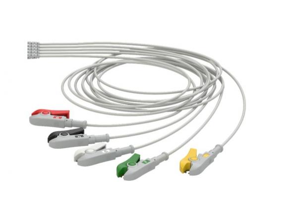 Cable ECG Kit de 3 leads clamp 6 leads Dräger Multimed Plus [1]