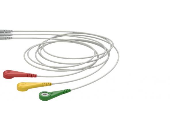 Cable ECG completo snap 3 leads 3 snap Philips [1]