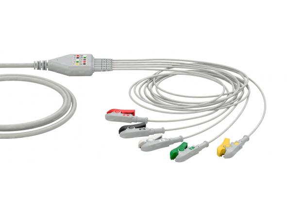 Cable ECG completo clamp 5 Leads GE / Datex Ohmeda [1]