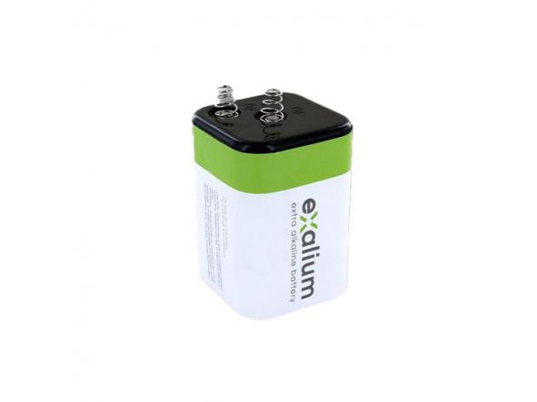Pila alcalina 4LR25 Exalium Industrial