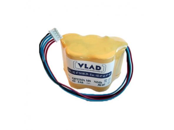 Bateria 6V 3Ah para bomba de perfusion Optima MS