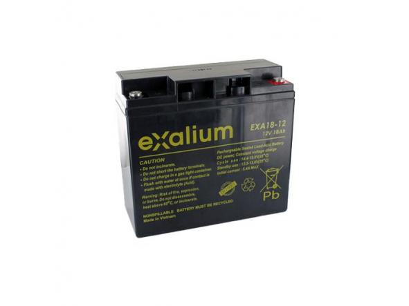 Bateria de plomo 12V 18Ah (181 x 76 x 167) (EXA18 - 12)