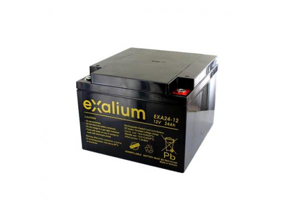 Bateria de plomo 12V 26Ah (166 x 175 x 125) (EXA24 - 12)
