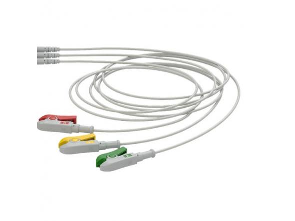 Cable ECG completo clamp 3 leads Nihon Kohden [1]