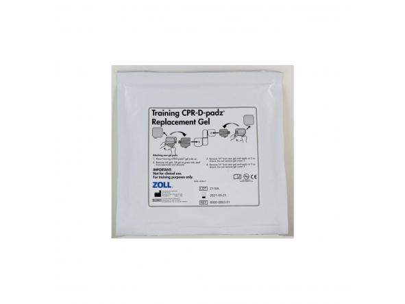 5 PARES DE PARCHES ADHESIVOS PARA EL ENTRENAMIENTO DE ELECTRODOS ZOLL