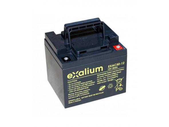 Bateria 12V 50Ah (198 x 166 x 171) (EXAC50 - 12)