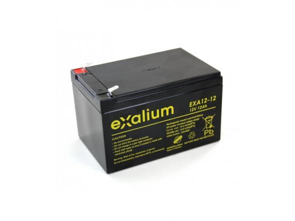Bateria de plomo 12V 12Ah (151 x 98 x 98) (EXA12 - 12)