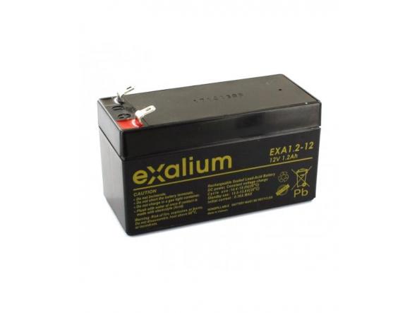 Bateria de plomo 12V 1.2Ah (97x43x53) (EXA1.2-12)