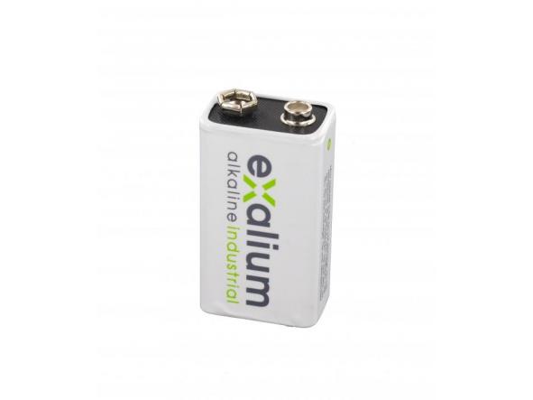 Pila alcalina 6LR61 Exalium Industrial