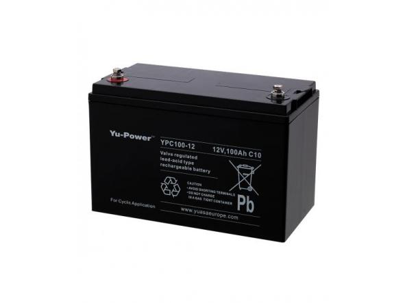 Bateria de plomo cíclico 12V 100Ah (330 x 173 x 220)
