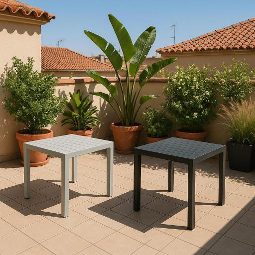 Mesa jardín