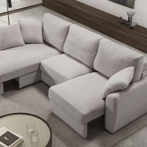 Sofá Chaise Longue – Diseño Minimalista y Confort Premium [3]