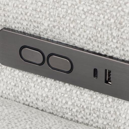 Butaca Relax Power Lift con Sistema Levanta Personas | Sillón Eléctrico de Confort Nórdico y Tapizado Bouclé Premuim [2]