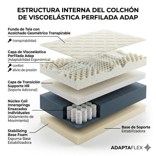 Colchón Hybrid Cloud: El equilibrio perfecto entre soporte y suavidad [1]