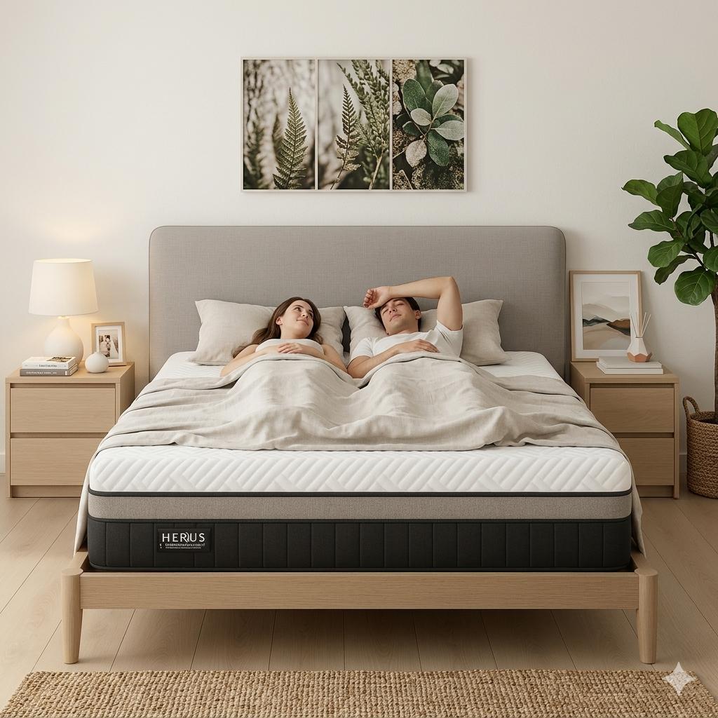 Colchón de Muelles Ensacados Lira - Máxima Transpirabilidad e Independencia de Lechos