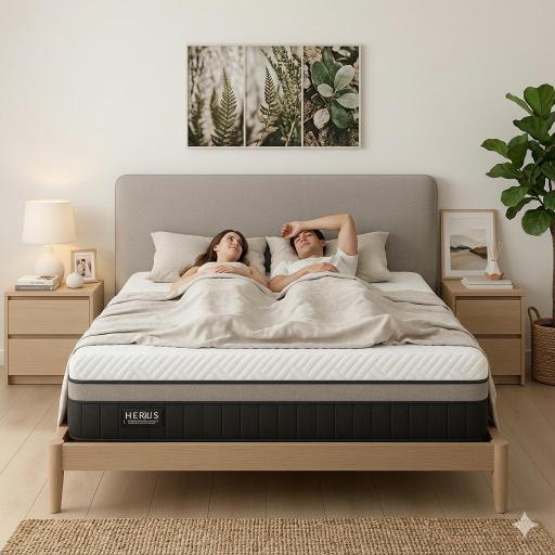 Colchón de Muelles Ensacados Lira - Máxima Transpirabilidad e Independencia de Lechos