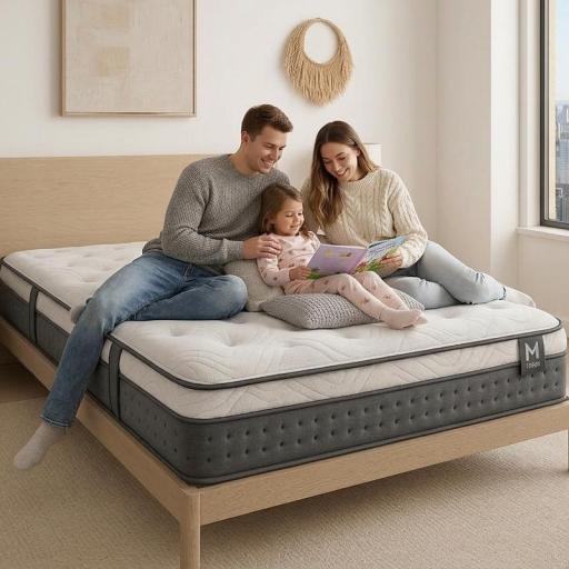 Colchón Viscoelástico Evon - Confort Ergonómico y 27 cm de Altura