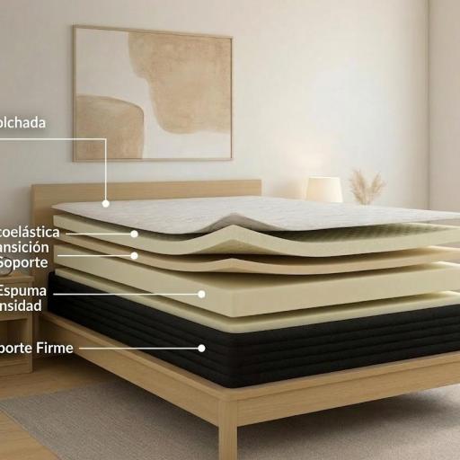 Colchón Apartamento - Confort Práctico y Gran Relación Calidad-Precio [1]