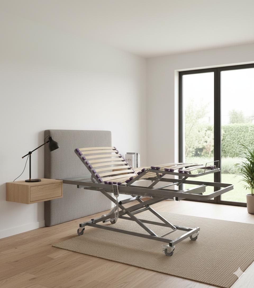 Somier con carro elvador