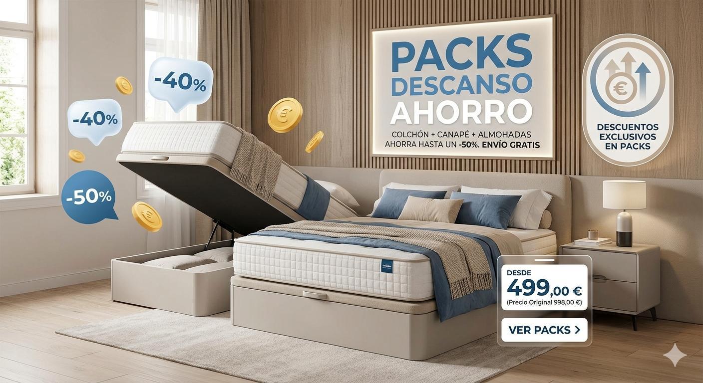 Packs de Canapé y Colchón Ahorro y Calidad 