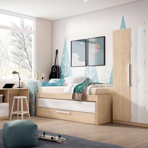 Dormitorio juvenil completo 