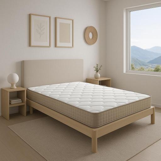 Colchón Viscoelástico Lenz - Firmeza Media y Confort Hipoalergénico [1]