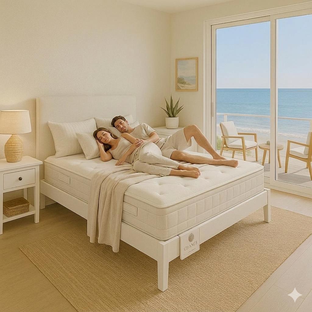 Colchón Viscoelástico Everin - Confort Ergonómico y Firmeza Media-Alta