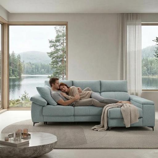 Sofá Chaise Longue Nórdico "Lofoten" – Confort Premium y Diseño Minimalista [0]