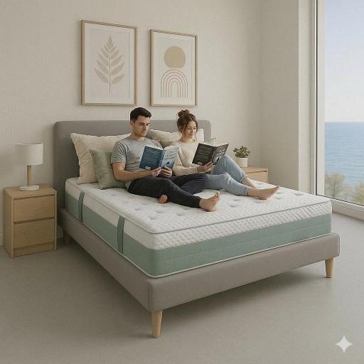 Colchón de Muelles Ensacados Titán - 29 cm de Confort y Soporte Reforzado