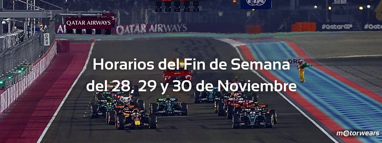 Horarios y dónde ver el GP de Qatar de Fórmula 1 y F2