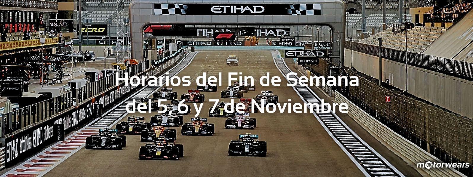 Horarios y dónde ver el GP de Abu Dhabi de F1 y F2