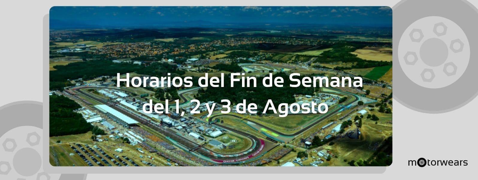 Horarios y dónde ver el GP de Hungría: Agenda de Fórmula 1, F2 y F3