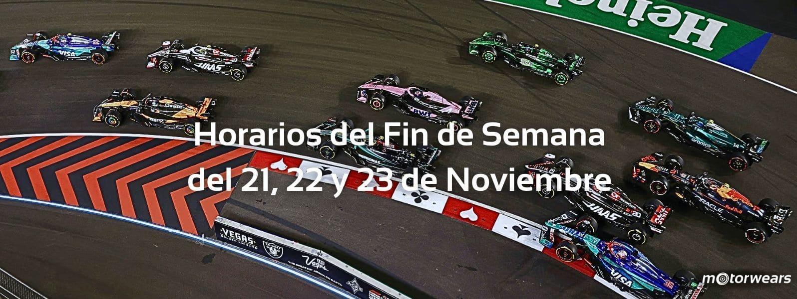 Horarios y dónde ver el GP de Las Vegas de F1