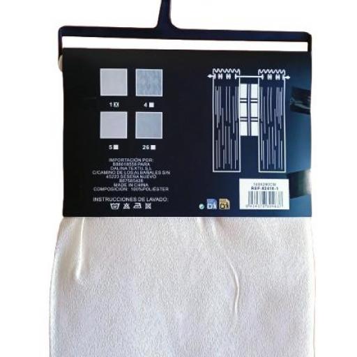 Cortina - Platinum Collection Beige 140x260 anillas [1]