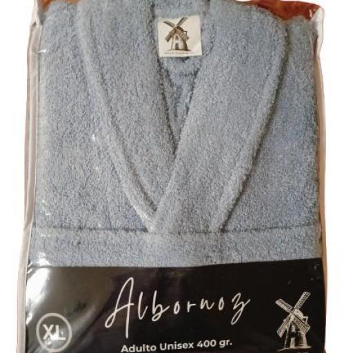 Albornoz 400 gramos Azul