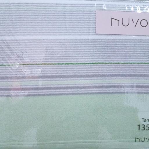 Sábanas de Coralina NUVOLA RAYAS – 240 gramos VERDE