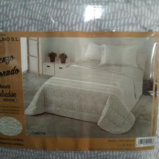 Sherpa LIENZO DORADO para camas 180 cm GRIS