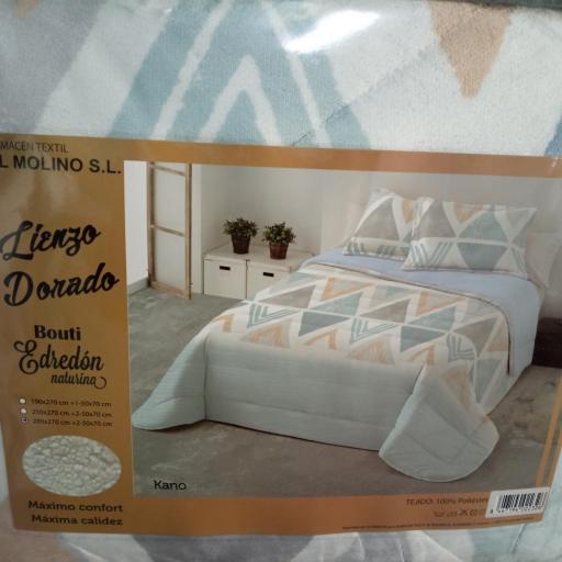 Sherpa LIENZO DORADO para camas 180 cm