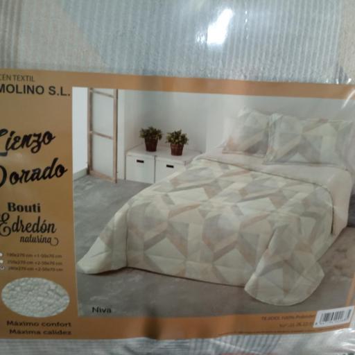 Sherpa LIENZO DORADO para camas 180 cm