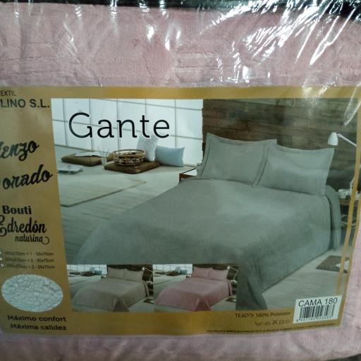 Sherpa LIENZO DORADO para camas 180 cm