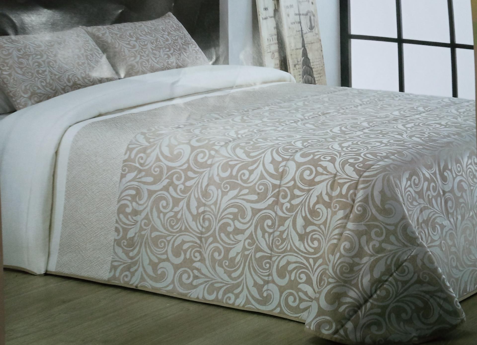 Edredón MAPUCA para camas de 150 cm. 525 gramos BEIGE