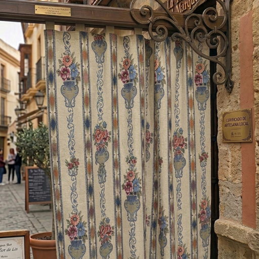 Cortina de exterior- puerta