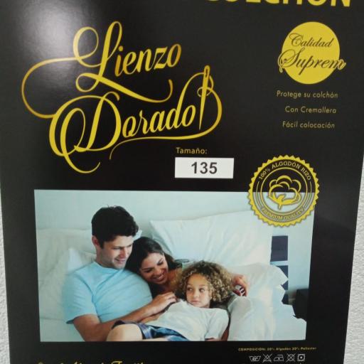Funda de colchón 100% Algodón elástica de cremallera