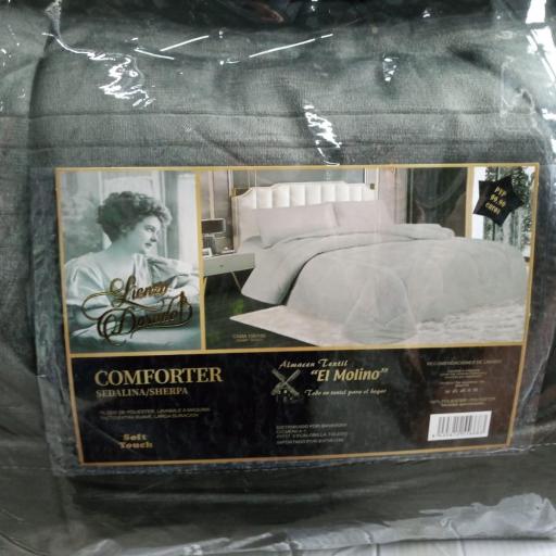 Sherpa LIENZO DORADO Gris Oscuro