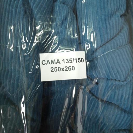 Sherpa LIENZO DORADO Azulón [1]