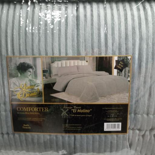 Sherpa LIENZO DORADO Gris