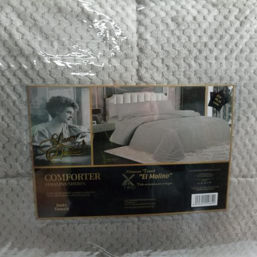 Sherpa LIENZO DORADO Gris