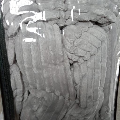 Sherpa LIENZO DORADO Gris Rayas [1]